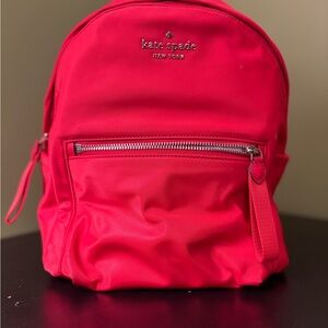 Kate Spade Vibrant Red Backpack